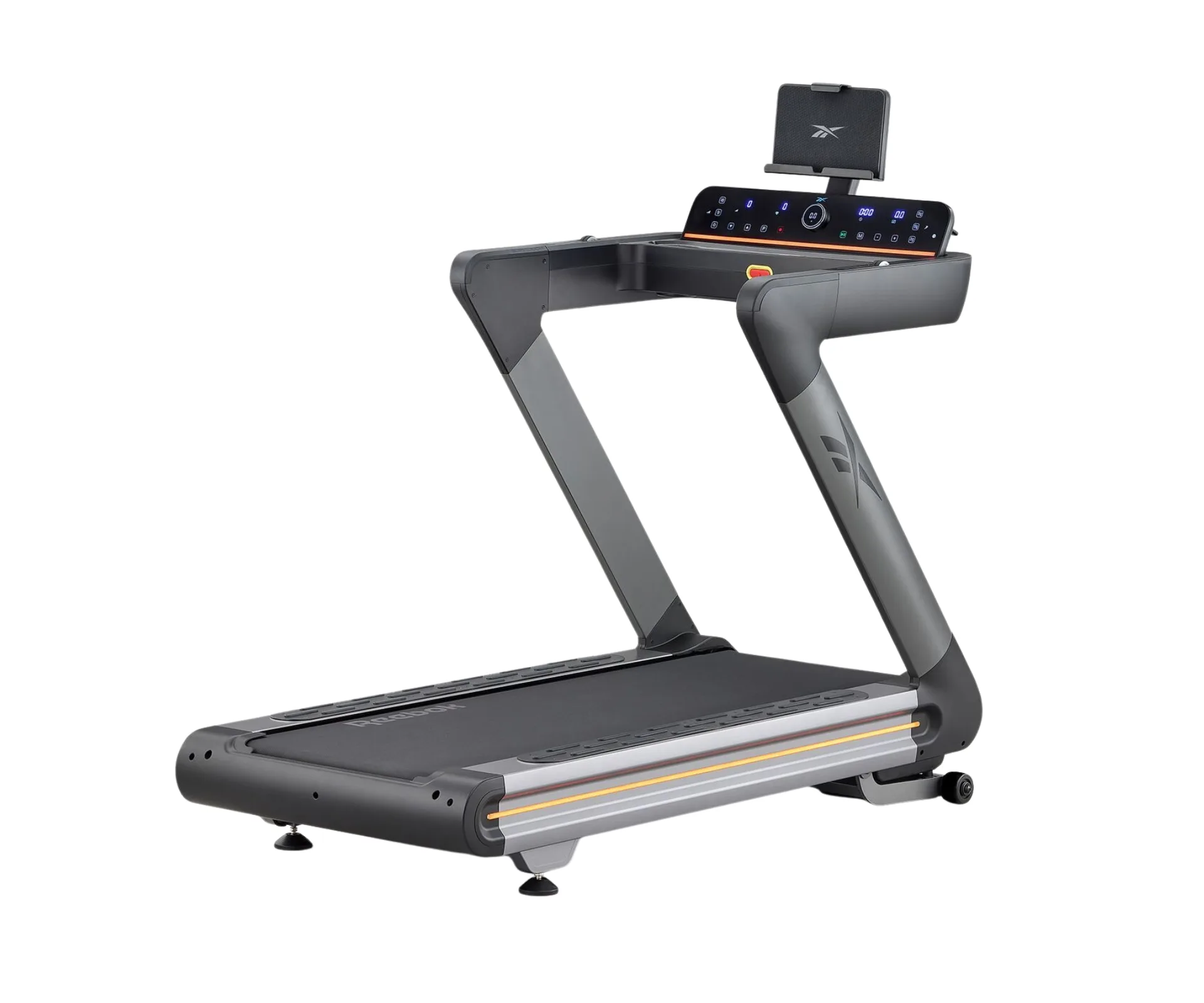 Product photo of the Reebok Z-Tech Treadmill in grey and black