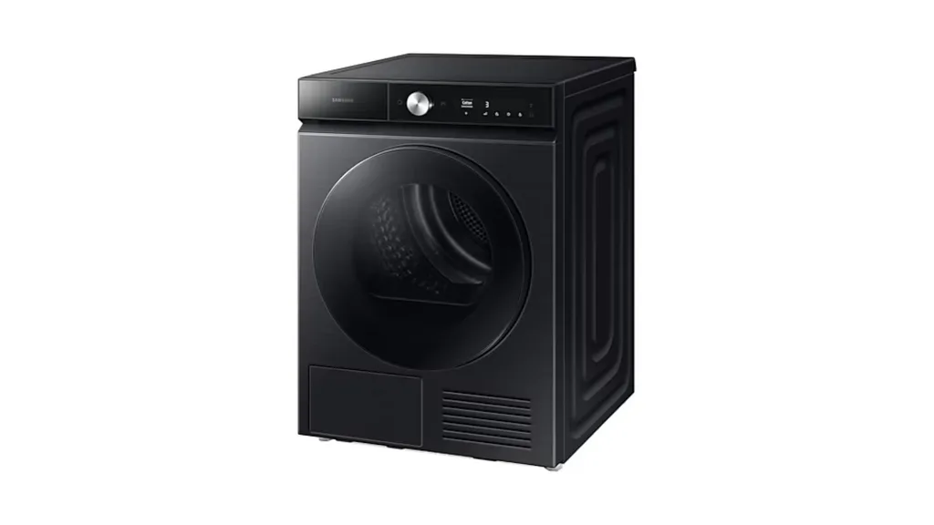 Samsung 9kg BESPOKE Smart Heat Pump Dryer with AI Dry (model DV90BB9440GB).