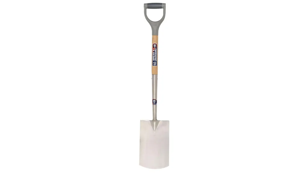 Spear & Jackson 1160SP Neverbend Stainless Steel Digging Spade - grey