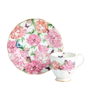 Royal Albert Miranda Kerr Friendship Footed mug and plate, David Jones
