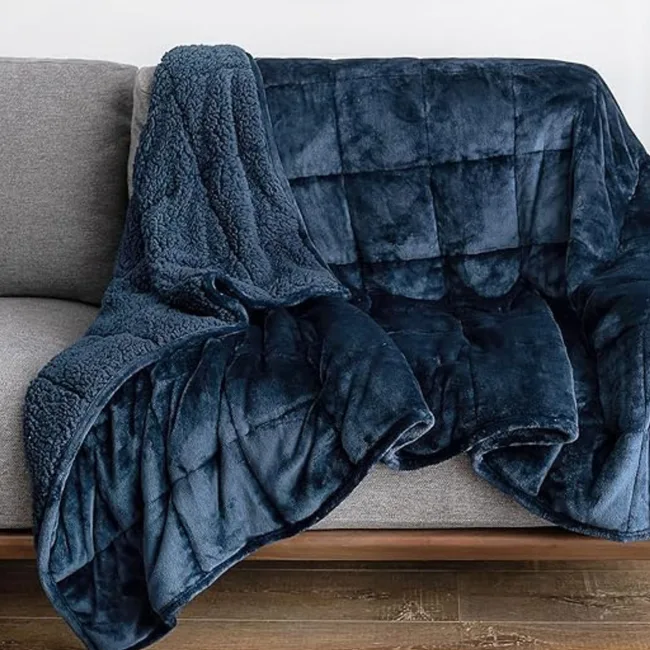 weighted blanket always makes you comfortable
