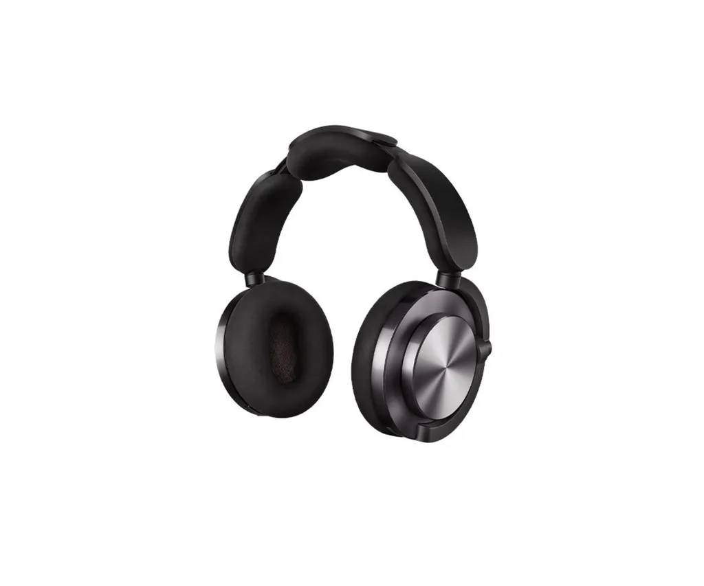 The Dyson OnTrac Headphones in CNC Black Nickel.