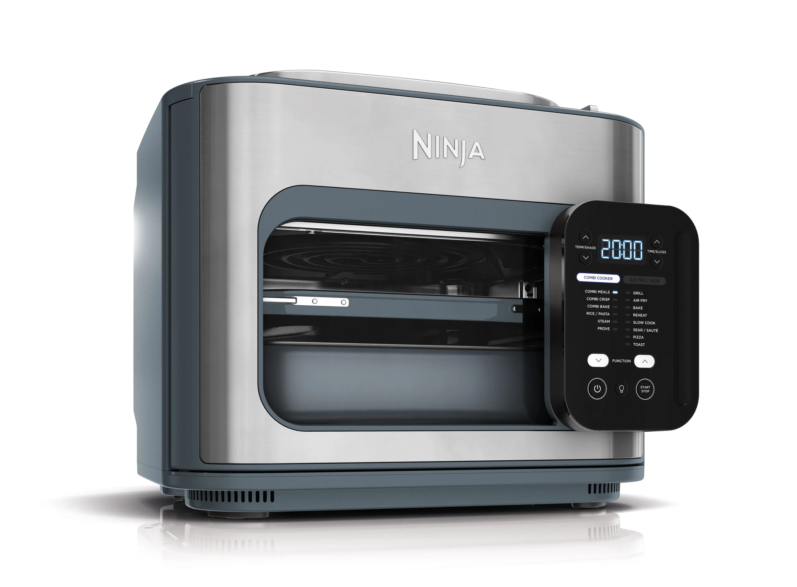 image of deep etch ninja multicooker with large digital screen on the side