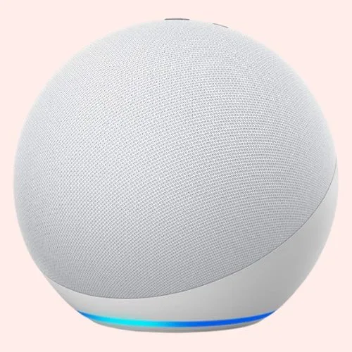 Amazon Echo (Newest gen) | With premium sound, smart home hub, and Alexa | Glacier White