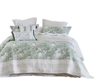 Bettina Floral 5 piece coverlet pack, Pillow Talk