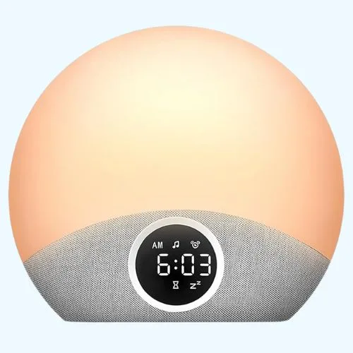 Omebel Sunrise Alarm Clock & White Noise Machine 2-in-1 - best Amazon Prime Day tech deals