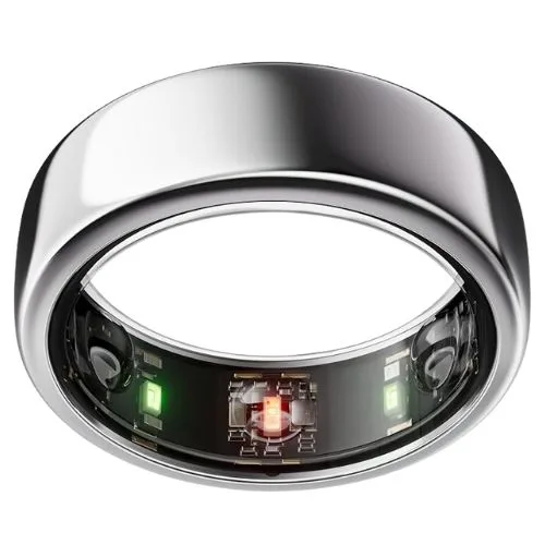 Oura Ring Gen3 Horizon - Silver - Size 9 - Smart Ring - Size First with Oura Ring Gen3 Sizing Kit - Sleep Tracking Wearable - Heart Rate - Fitness Tracker - 5-7 Days Battery Life