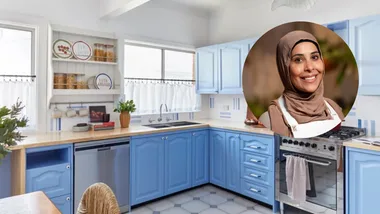 samira el khafir image next to open dishwasher