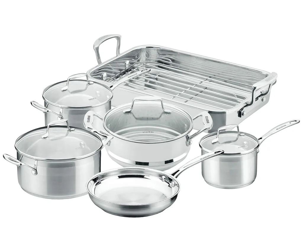 Scanpan Impact Cookware 6 Piece Set with Roaster