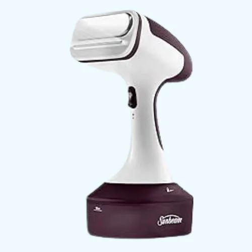 Sunbeam SG1000 Power Steam Handheld Garment Steamer, Maroon