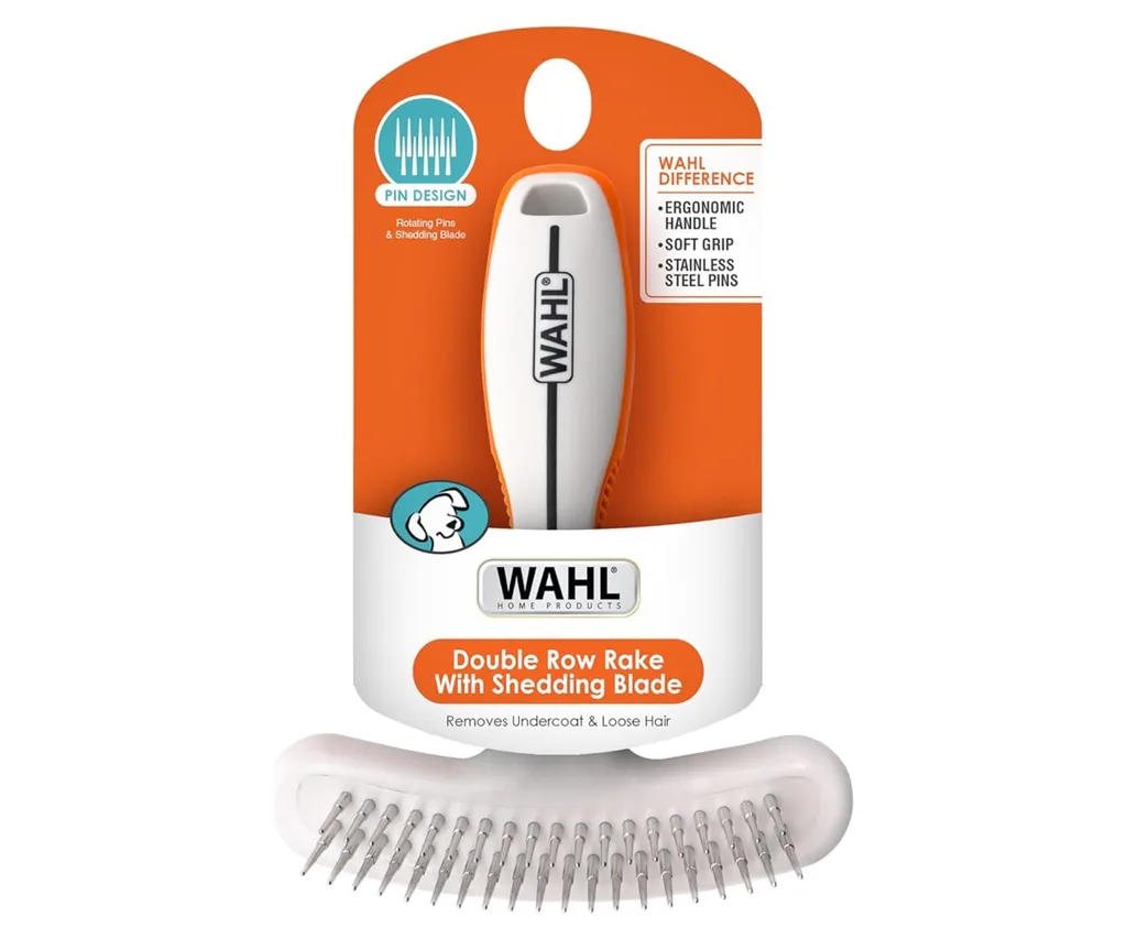 wahl blades with spikes sticking out bottom and orange packaging