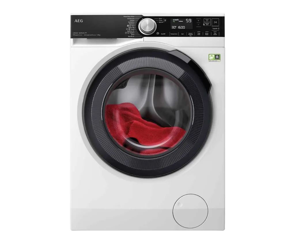AEG 8kg 8000 Series Front Load Washing Machine - White LF8584M8O
