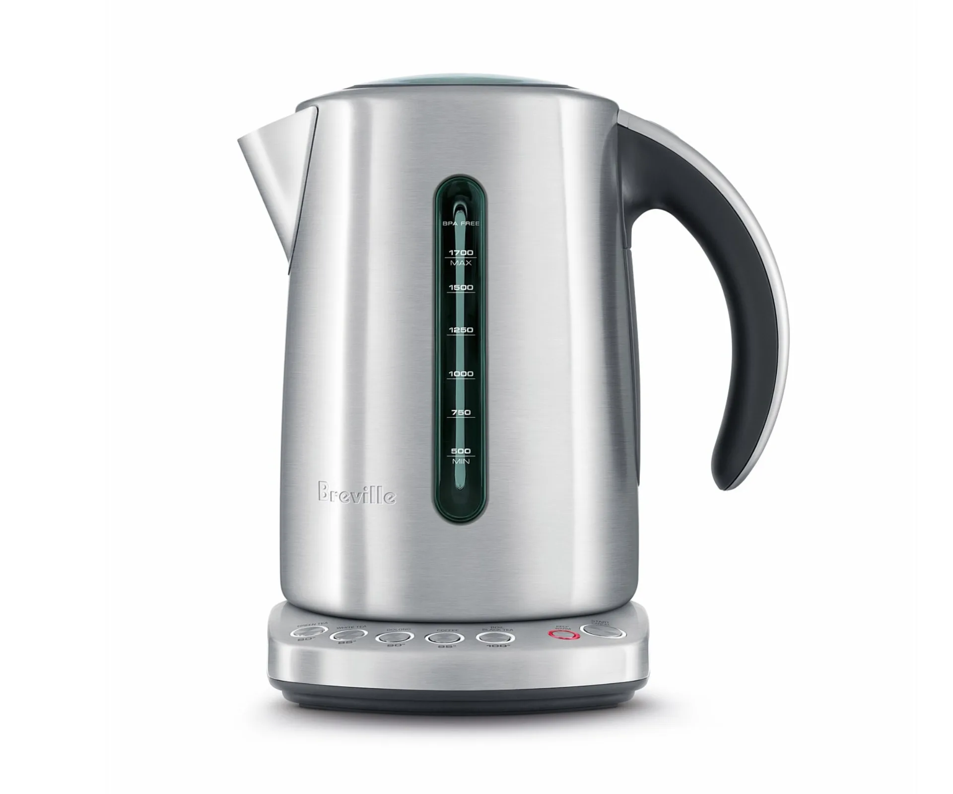 breville kettle with side glass panel 