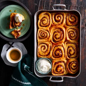 The secret ingredient that makes these cinnamon scrolls next level