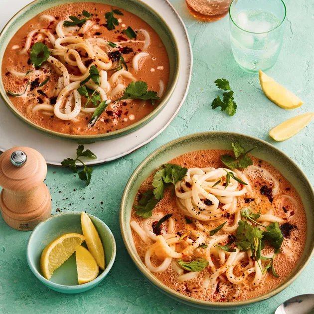 Colin's ultimate prawn shell bisque noodles - Better Homes & Gardens Australia