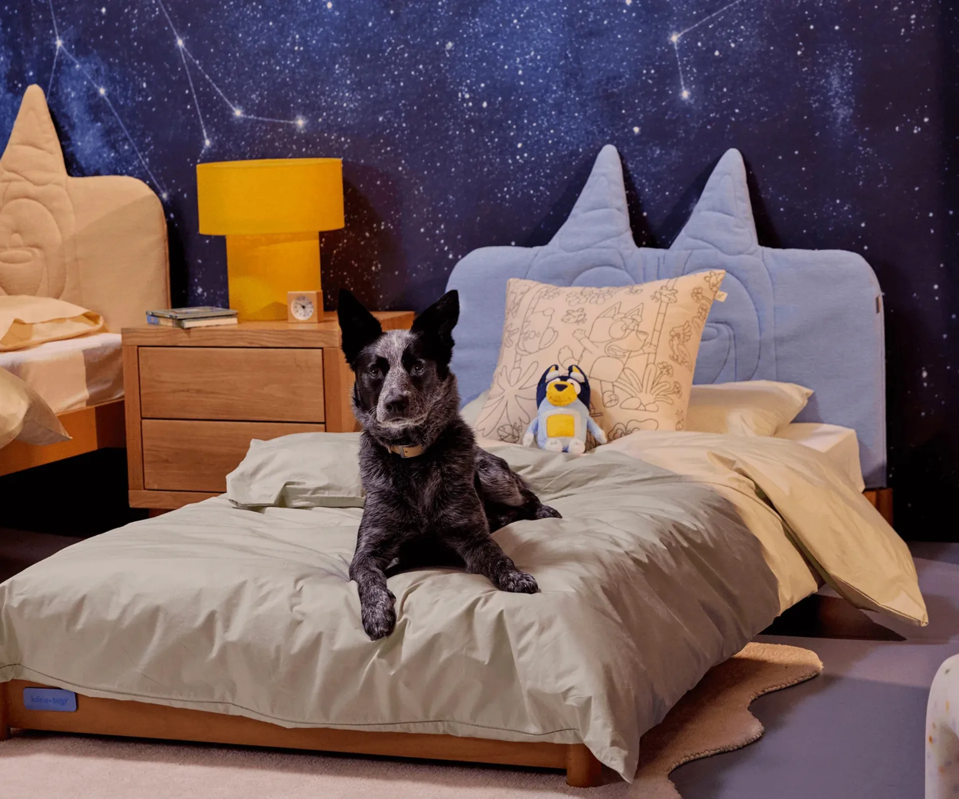 Product image of the Koala x Bluey Snoozytime Bed Base sale, a top pick from the 2025 Koala Black Friday furniture sale