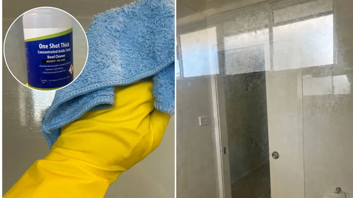 I tested the $16 Bunnings toilet cleaner everyone is using on shower glass, here’s my verdict