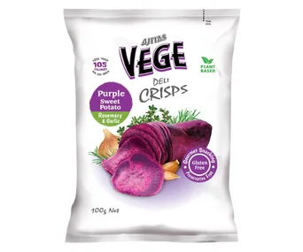 Vege Chips Deli Crisps Purple Sweet Potato 100g