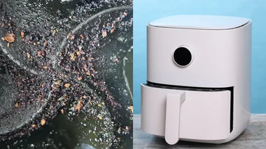 air fryer cleaning hack