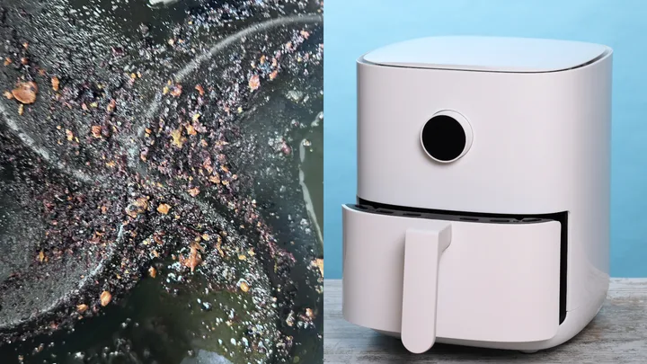 air fryer cleaning hack