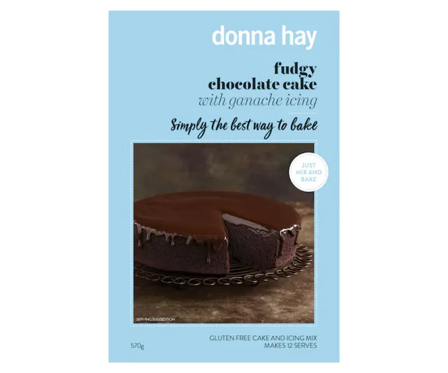 donna hay blue box mix of gluten free cake