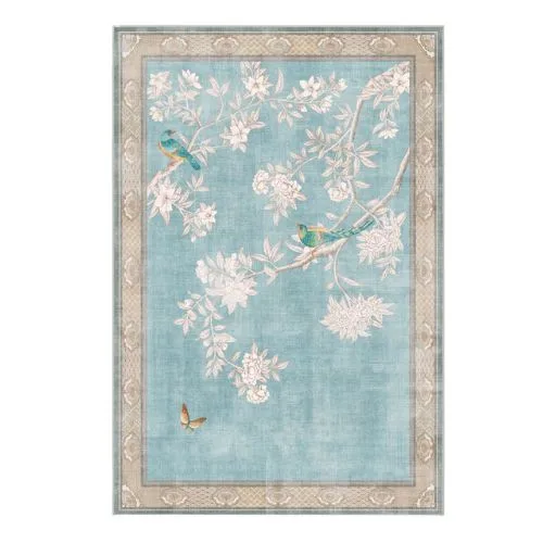 Gracie Hampton Soft Blue Rug