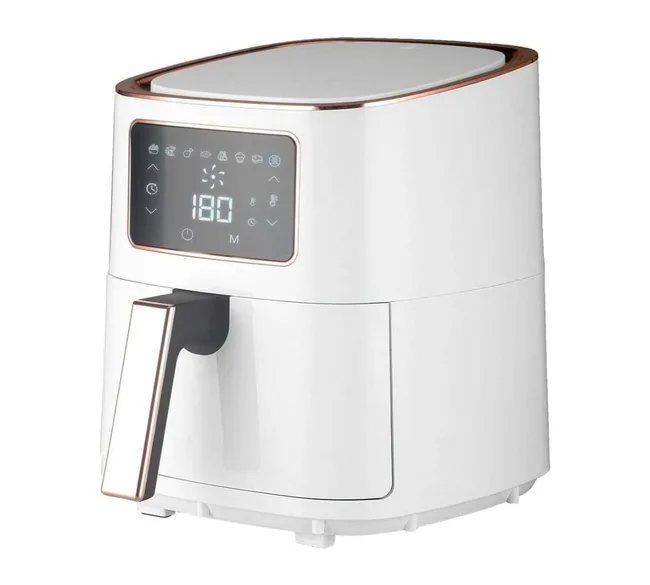best compact air fryer white