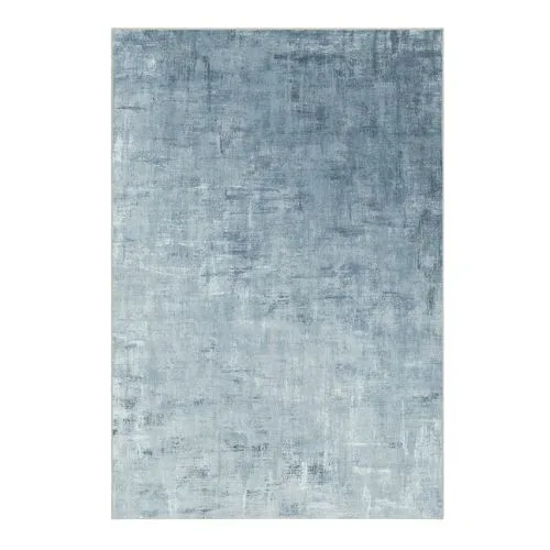 Ruggable Impasto Slate Blue Rug