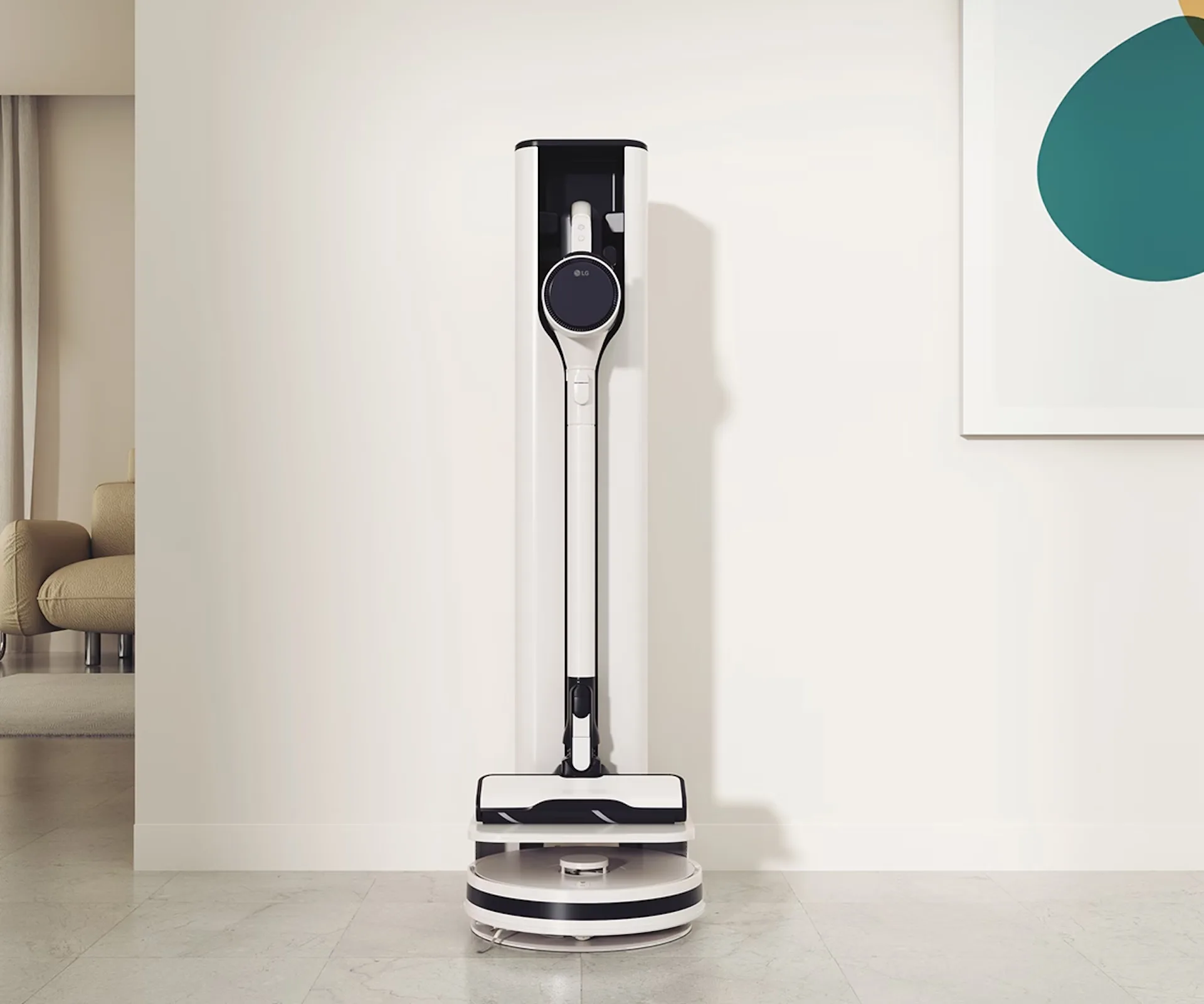 LG unveiled its innovative A9X All-in-One Tower Combi at the IFA 2024.