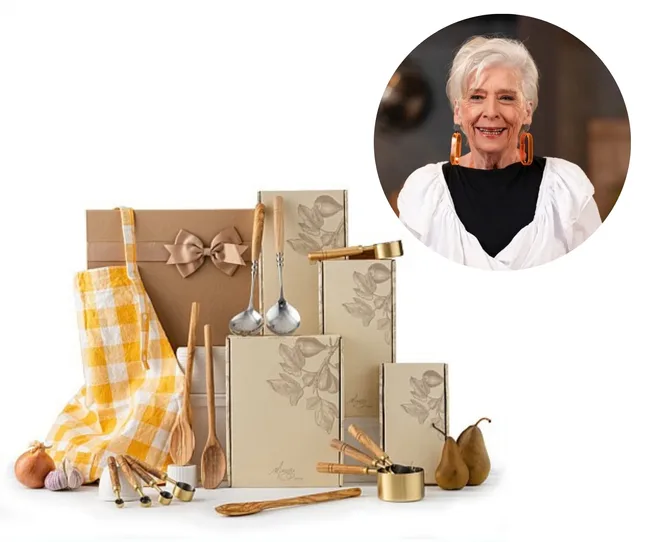 maggie beer hamper with maggie beer in corner