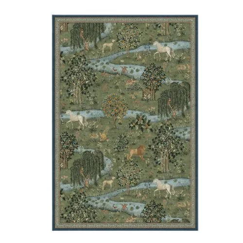 Morris & Co Owl & Willow Green Rug