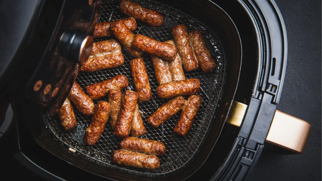 sausages in an air fryer