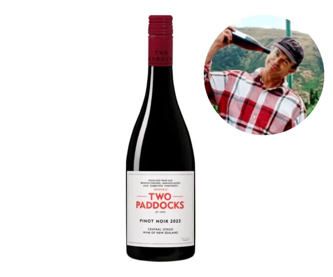 sam neill two paddocks wine bottle