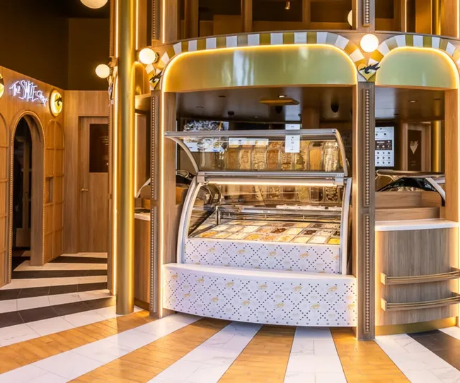 tyra banks icecream shop