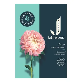 Johnsons Aster Tower Chamois Seeds