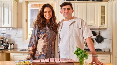 Declan and Sarah share the dish that sparked their romance