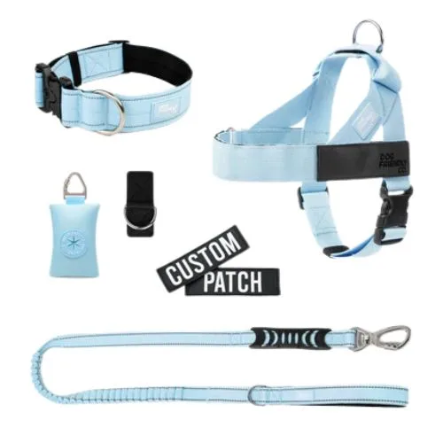 Dog Friendly Co. Walk Essentials set in sky blue - Black Friday pet sales