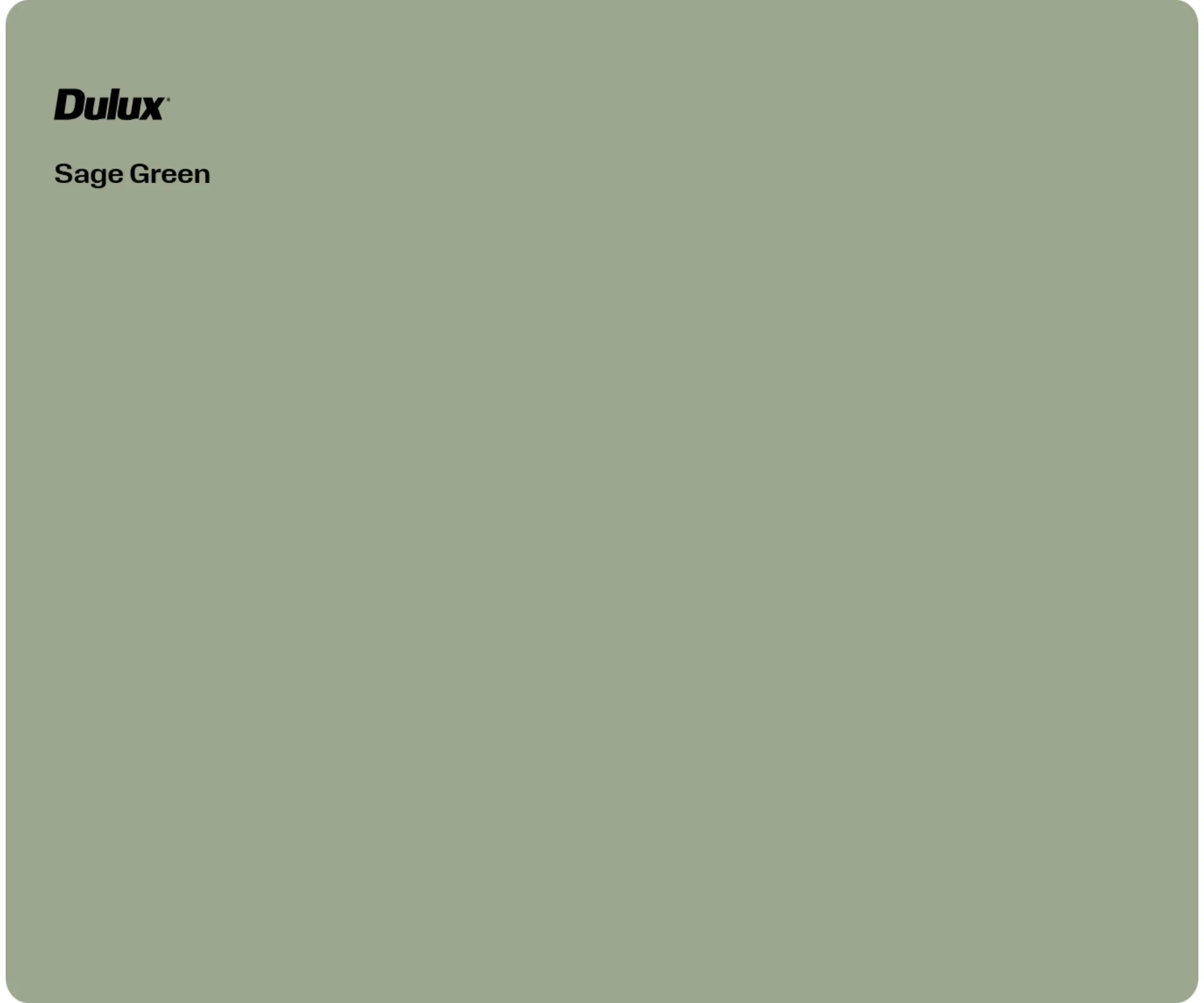 sage green colourway of dulux paint