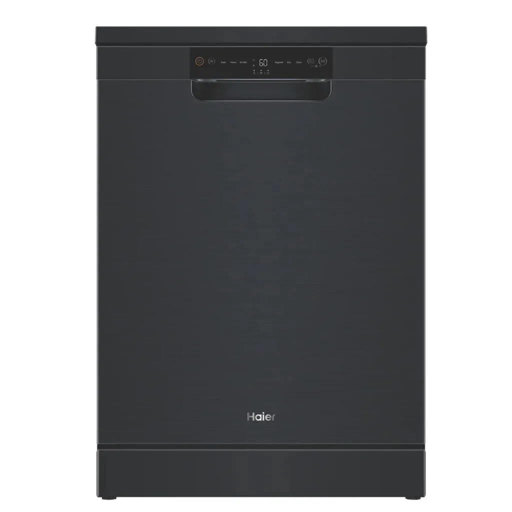 Haier 300 Series Freestanding Dishwasher - Black