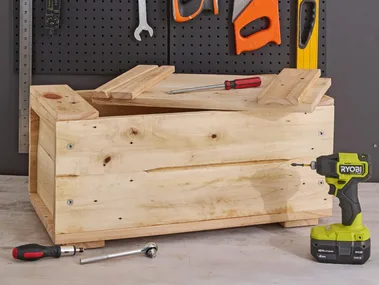 Adam Dovile’s newest wooden box DIY has a secret compartment