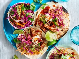 Make these easy pulled pork tacos in the slow cooker