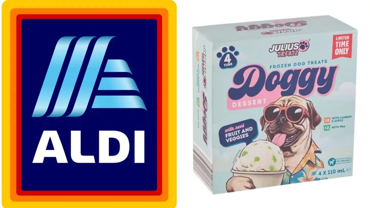aldi doggy dessert