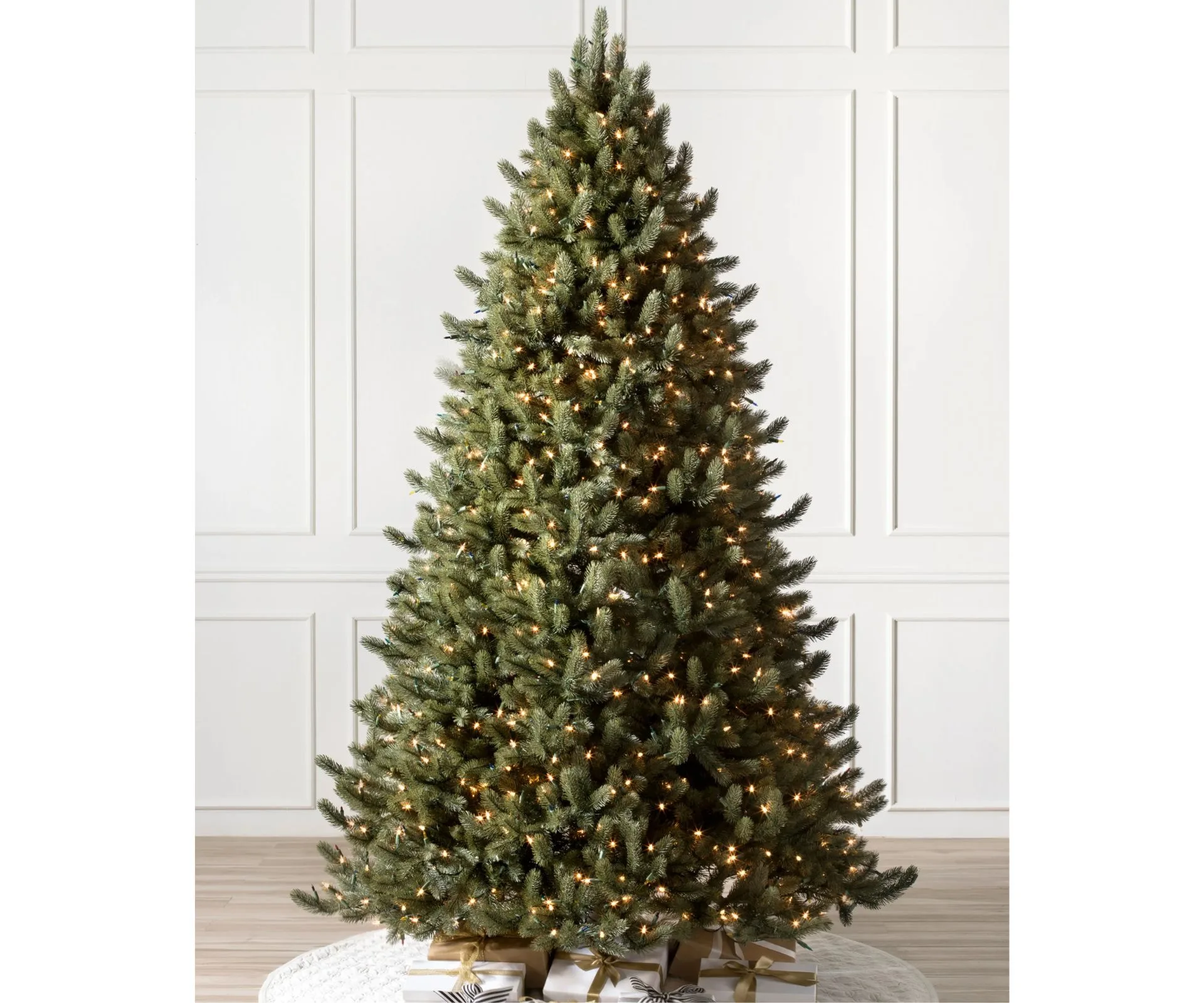 Balsam Hill Vermont White Spruce Christmas Tree pre-lit