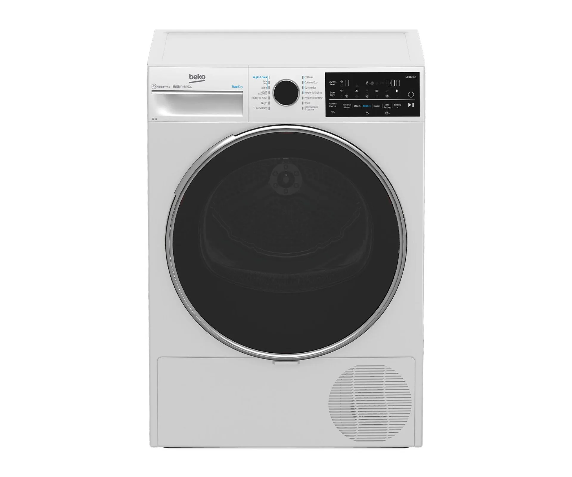 Beko 10kg Hybrid Heat Pump Dryer with Steam BDPB104HW