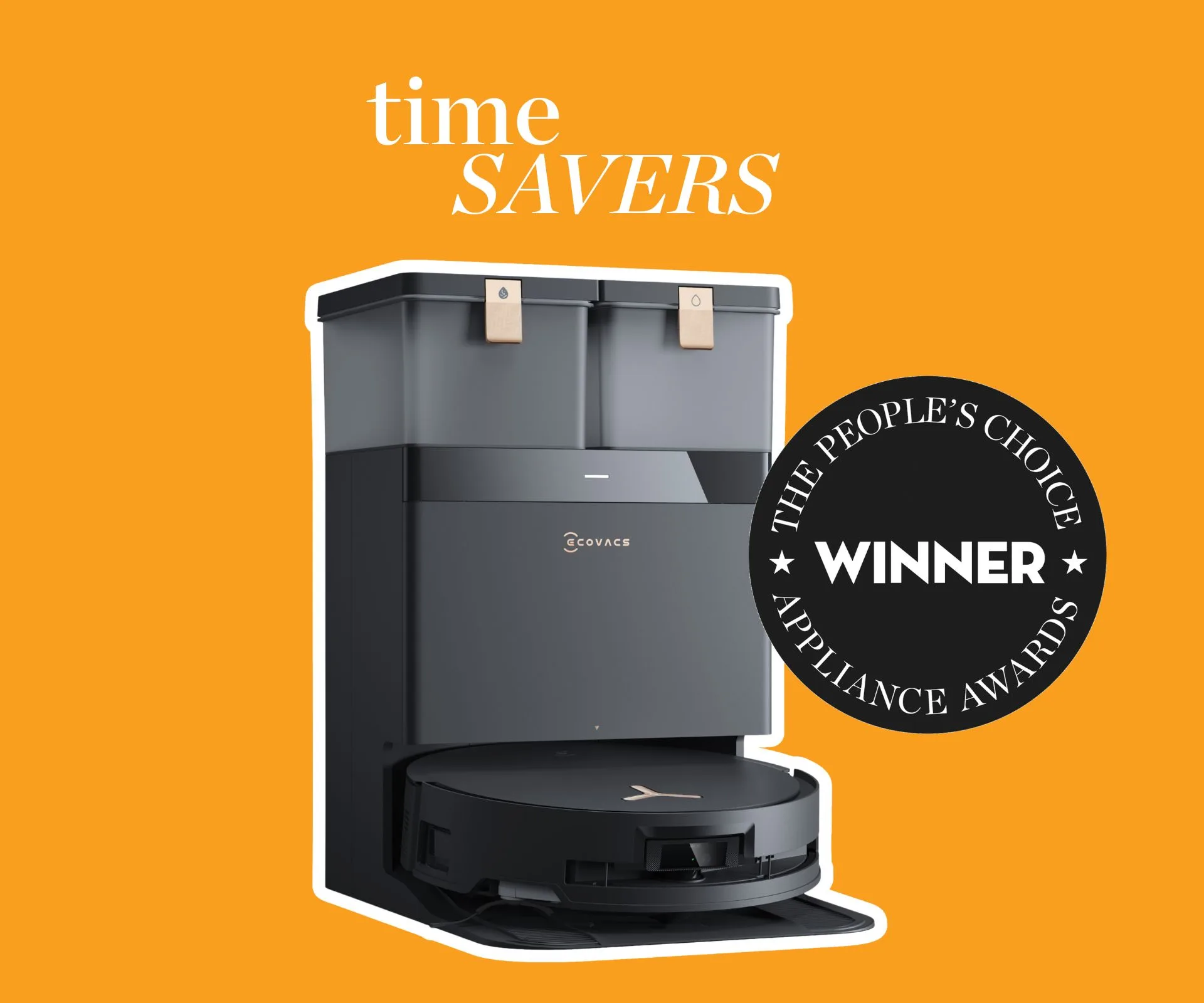 Ecovacs Deebot X8 Pro Omni is a winner in the Better Homes and Gardens Peoples' Choice Appliance Awards
