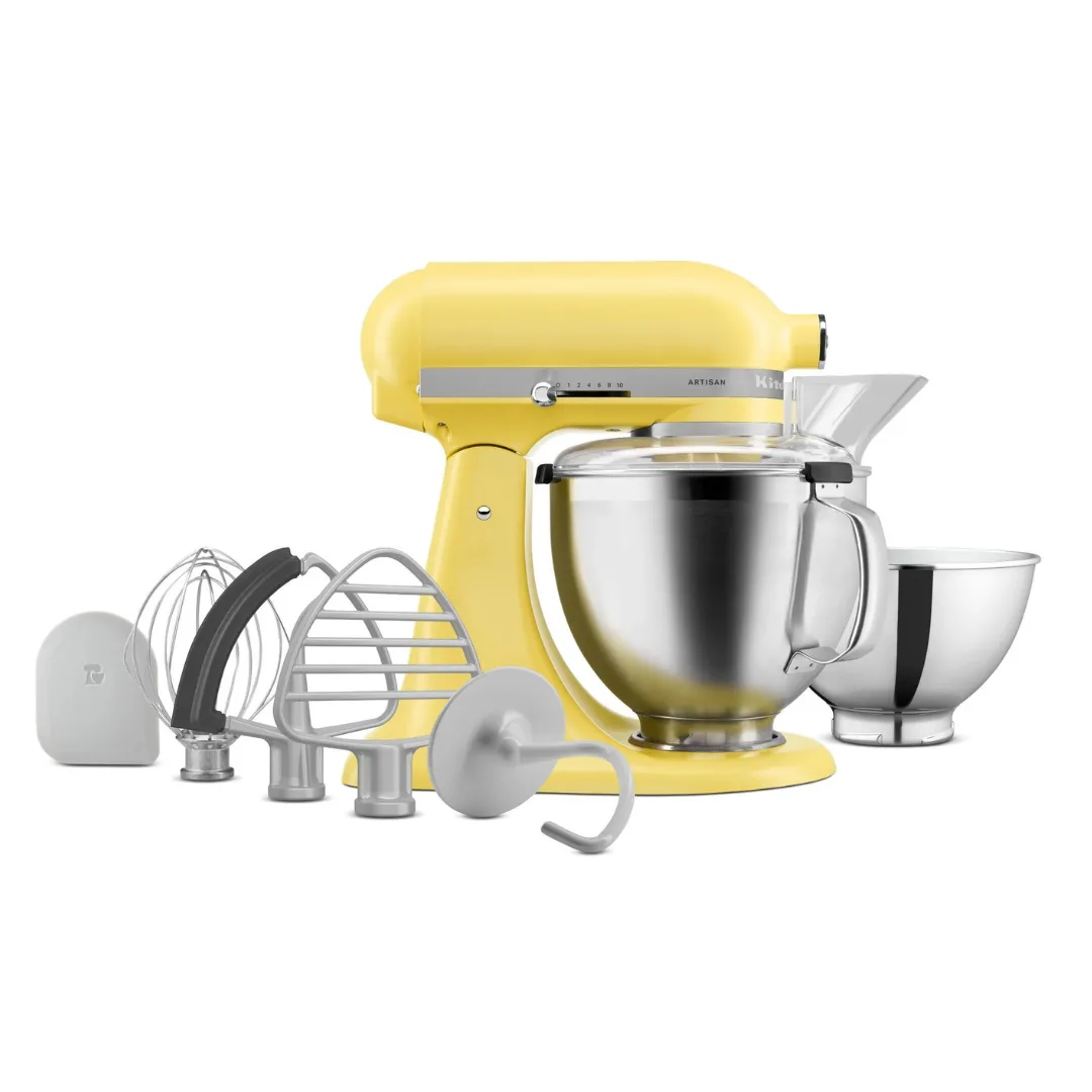 KitchenAid Artisan Tilt-Head Stand Mixer in Butter