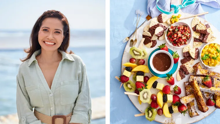 BHG presenter Clarissa Feildel’s crowd-pleasing Christmas dessert platter