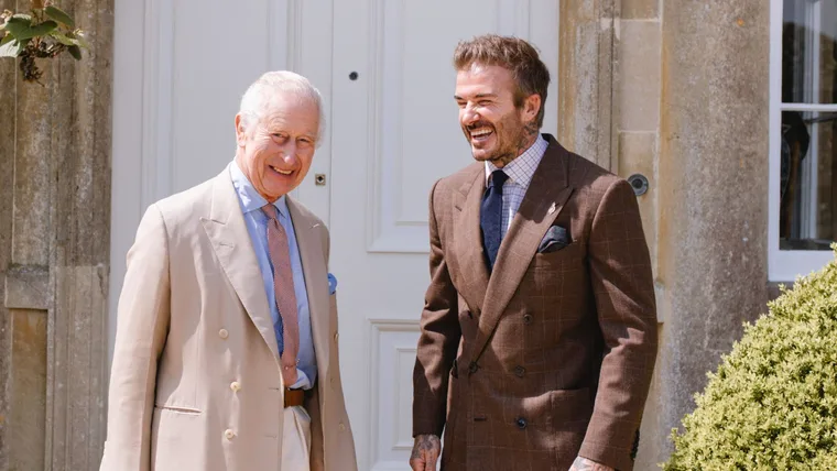 David Beckham to create Chelsea Flower Show Garden in aid of King Charles’ charity