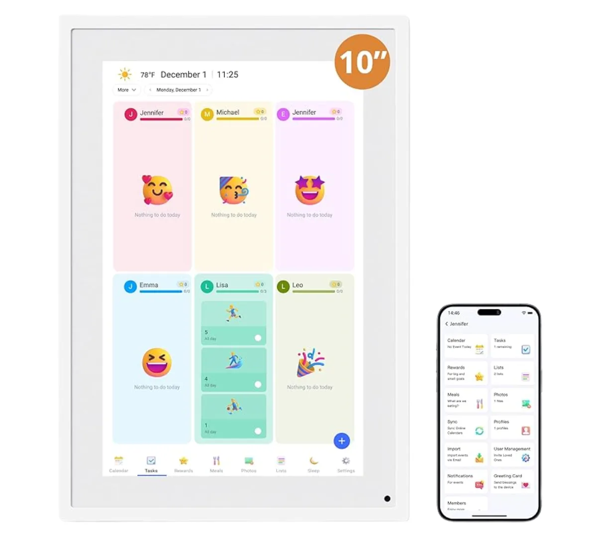 dragon touch Kmart digital calendar alternative