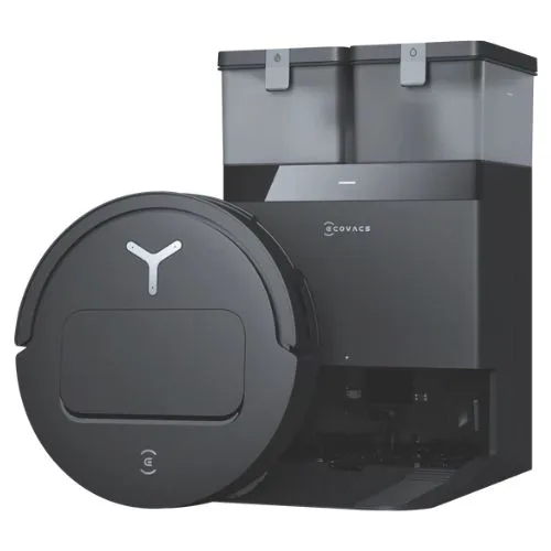 Ecovacs DEEBOT T50 PRO OMNI Robotic Vacuum in black